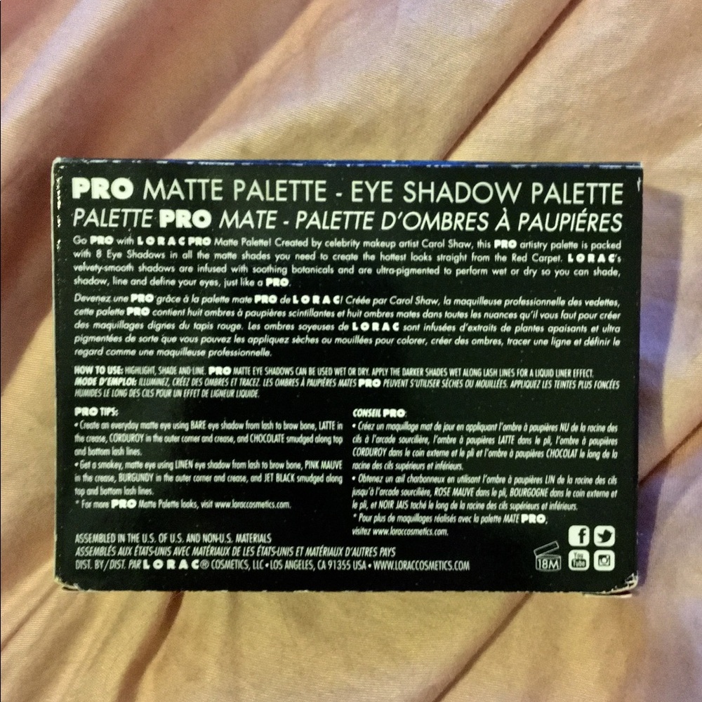 ✨NEW IN BOX✨ Lorac Pro Matte palette - Picture 2 of 3